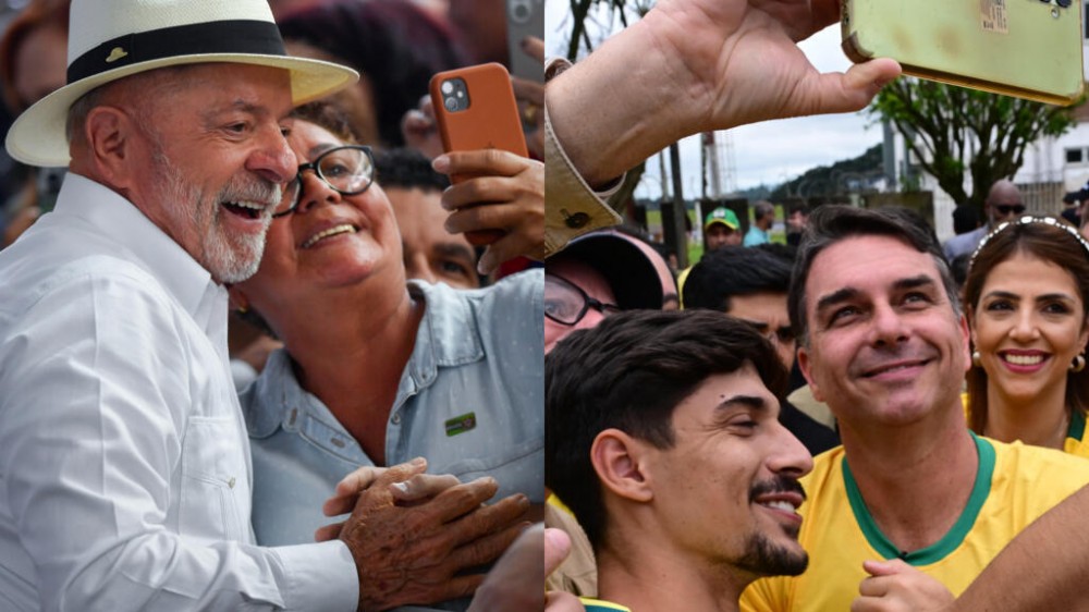 Brésil : Lula da Silva et Flávio Bolsonaro boudent le débat du 1er tour