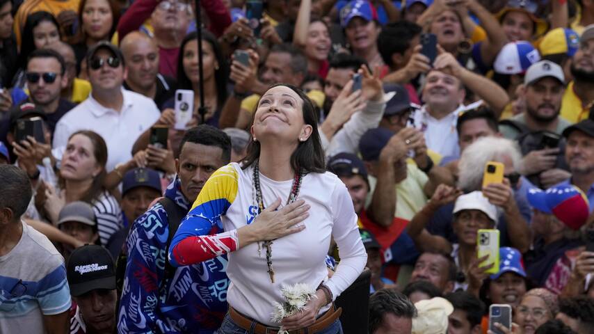 Venezuela: Donald Trump recevra l'opposante Maria Corina Machado jeudi 15 janvier
