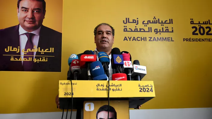 Tunisie: l’ex-candidat à la présidentielle Ayachi Zammel condamné à plus de 20 ans de prison cumulés