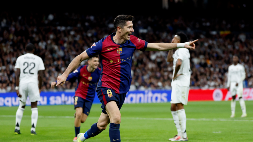 Liga: Le FC Barcelone corrige le Real au Bernabeu