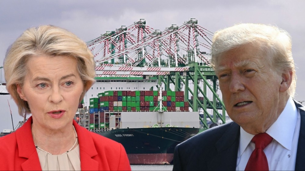 Droits de douane: rencontre décisive entre Donald Trump et Ursula von der Leyen