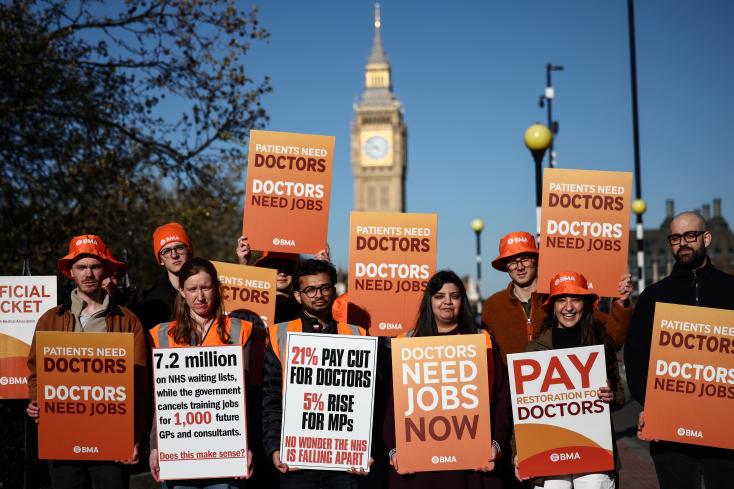 Nouvelle grève des médecins en Angleterre, la quinzième en près de trois ans