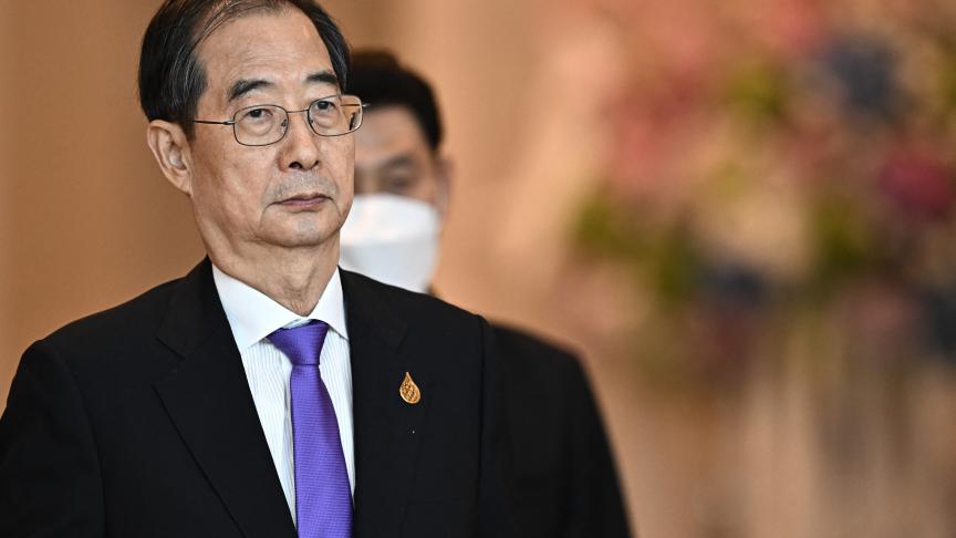 Corée du Sud: mandat d'arrêt lancé contre l'ancien Premier ministre Han Duck-soo pour son rôle dans la loi martiale