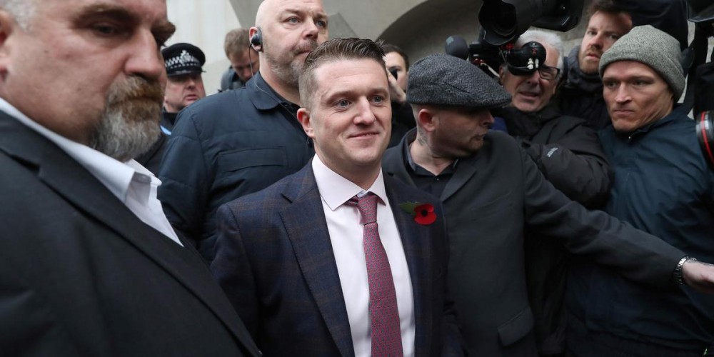 Le militant d'extrême droite britannique Tommy Robinson accueilli au département d'Etat américain
